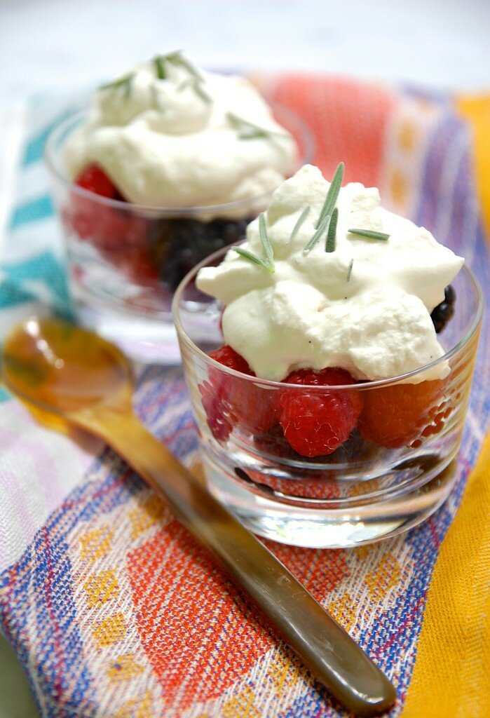 lavender vanilla bean whipped cream