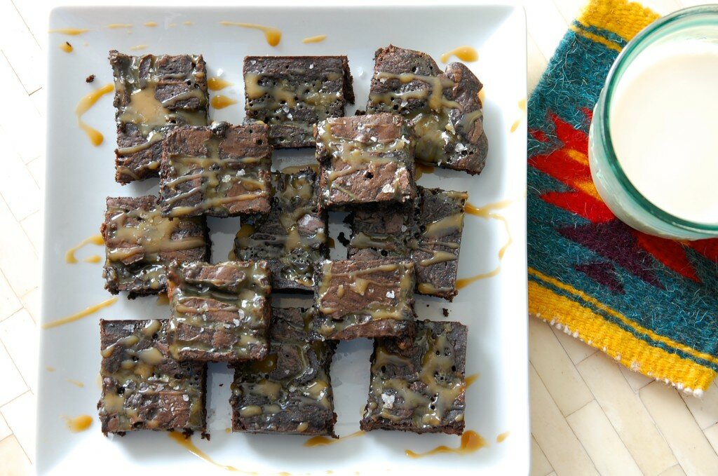 Salted Butterscotch Brownies