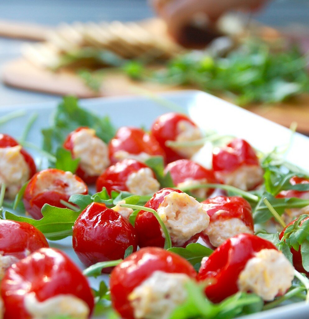 pimiento cheese stuffed peppadews